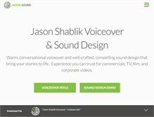 Tablet Screenshot of jasonsound.com